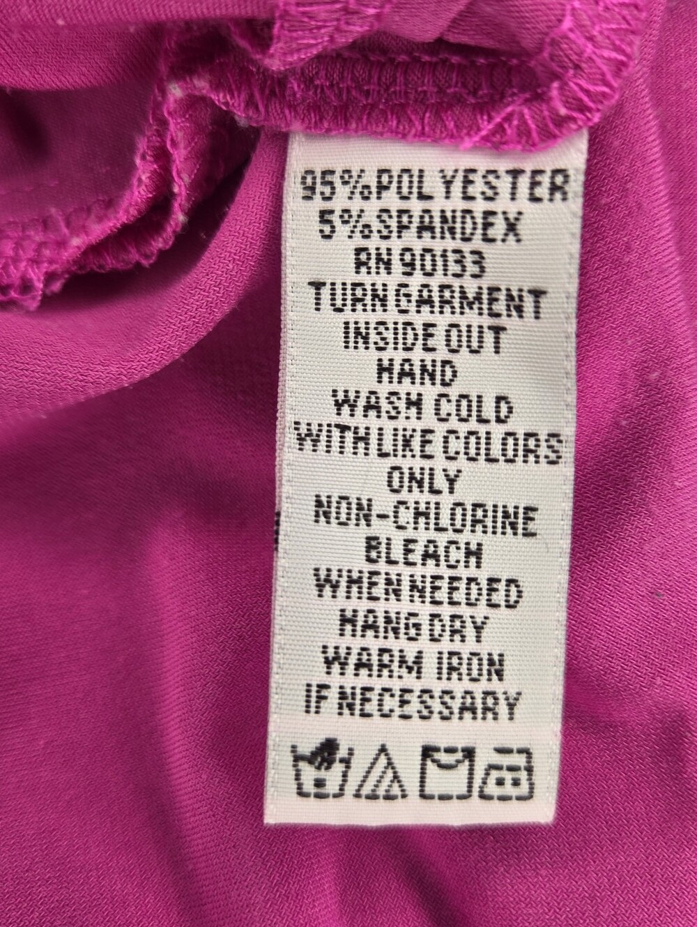Bob Mackie Tank Top Fuchsia Size M Medium - Picture 4 of 7